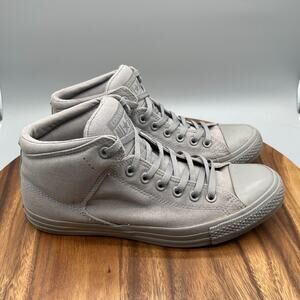 Converse Chuck Taylor All Star Mid Shoes Mens 10.5 Gray Skate Comfort Casual